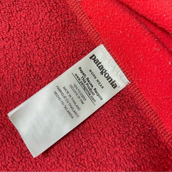 Patagonia Women's Better Sweater Red Fleece Hoody - Picture 5 of 8